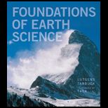 Foundations of Earth Science   With Access