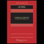 Contemporary Approaches To Trusts and Estates Law