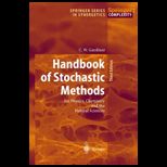 Handbook of Stochastic Methods for Physic