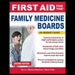 First Aid For Family Medicine Boards