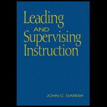 Leading and Supervising Instruction