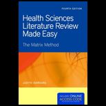 Health Science Literature Review   With Access