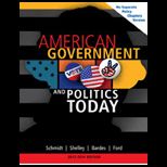American Government and Politics Today No Sep. Policy