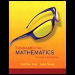 Fundamental Mathematics Through Applications   With CD and Access