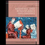 Philosophic Classics, Volume II Medieval and Renaissance Philosophy