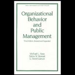 Organizational Behavior and Public Management