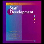 Manual of Nursing Staff Development