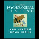 Psychological Testing  Text
