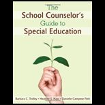 School Counselors Guide to Special Edition