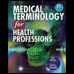 Medical Terminology for Health Professions With Cd and Flashcards
