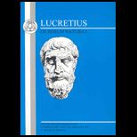 Lucretius  De Rerum Natura I