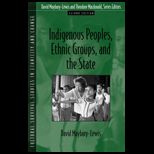 Indigenous Peoples, Ethnic Groups, and the State