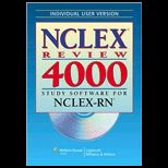NCLEX Review 4000  Study Software for NCLEX RN