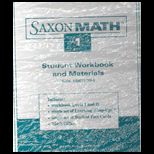 Saxon Math 1 Workbook and Materials