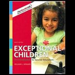 Exceptional Children  An Introduction to Special Education   With MyEducationLab