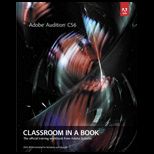 Adobe Audition Cs6 Classrm. in Book   With CD