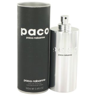 Paco Unisex (silver Bottle) for Men by Paco Rabanne EDT Spray (Unisex) 3.4 oz