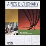 Apics Dictionary