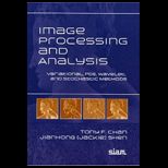 Image Processing and Analysis  Variational, Pde, Wavelet, And Stochastic Methods