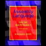 Assembly Language For the IBM PC Family