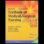 Brunner and Suddarths Textbook of Medical Surgical Nursing Volume 1 and 2   With 2 Cds Package