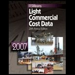 Means Light Commercial Cost Data, 2007