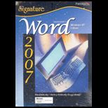 Microsoft. Word. 2007, Win. XP Sig.   With CD Package