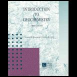 Introduction to Geochemistry (Custom)