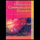 Intro. to Communicative Disorders   With DVD