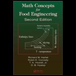 Mathematics Concepts for Food Engineering