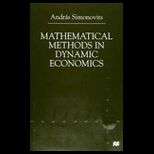 Math Methods in Dynamic Economics