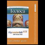 Golosa  A Basic Course in Russian, Book 1 Access Card
