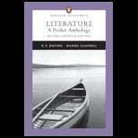 Literature  A Pocket Anthology   With Access (Canadian)