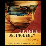 Juvenile Delinquency  Core  Package
