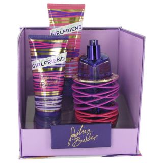 Girlfriend for Women by Justin Bieber, Gift Set   3.4 oz Eau De Parfum Spray + 3