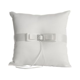 IVY LANE DESIGN Ivy Lane Design Crystal Elegance Ring Bearer Pillow, White