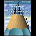 Better Test Scores Language Arts Set, Grade 6 With Tests