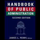 Handbook of Public Administration