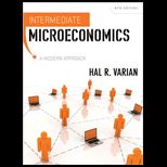 Intermediate Microeconomics Modern Approach (Cloth)