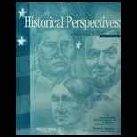 Historical Perspectives Volume 1