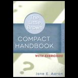 Little, Brown Compact Handbook With Exercises   Package