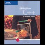 Object Oriented Program Development Using C++  A Class Centered Approach   With CD Set