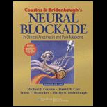 Neural Blockage in Clinical Anesthesia