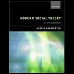 Modern Social Theory  Introduction