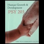 Human Growth and Development   With Access CUSTOM<
