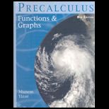Precalculus  Func. and Graphs.   With SSM CD