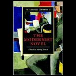 Cambridge Companion to Modernist Novel