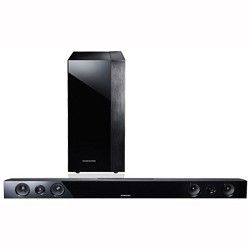Samsung HW F450   2.1 channel Home Theater Sound Bar with Wireless Subwoofer