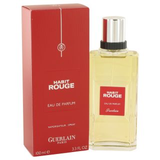 Habit Rouge for Men by Guerlain Eau De Parfum Spray 3.3 oz
