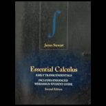 Essential Calculus  Early With S. G. (Custom)